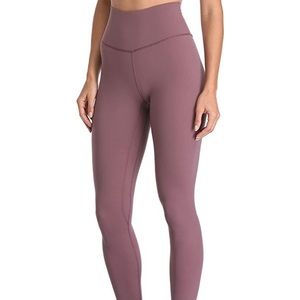 Colorfulkoala buttery soft leggings in “Dusty Red”